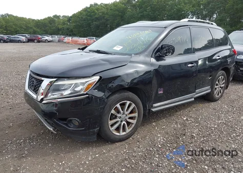 2016 Nissan Pathfinder Sl из США, поврежденный, VIN 5N1AR2MM6GC634534